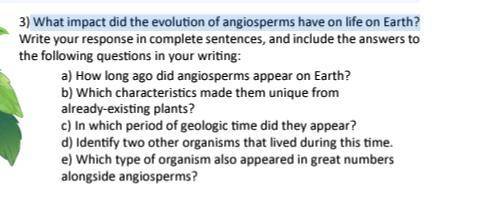 Please help with this evolution assignment it's due SOON

PLEASE write at least 2 paragraphs ans