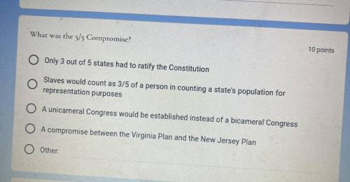 What was the 3/5 Compromise?