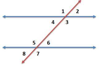 If angle 5 is 120 degrees, what is the measure of angle 6?
