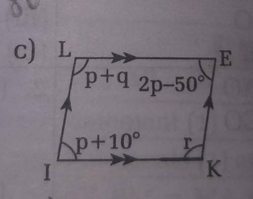 Calculate the size of unknown angles