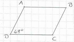 Find m/_A, m/_B, m/_C for the given parallelogram