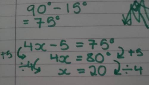 13. What is the value of x?