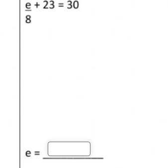 What is the value of e