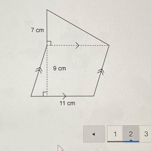 What is the area of this figure?
Enter your answer as a decimal in the box.